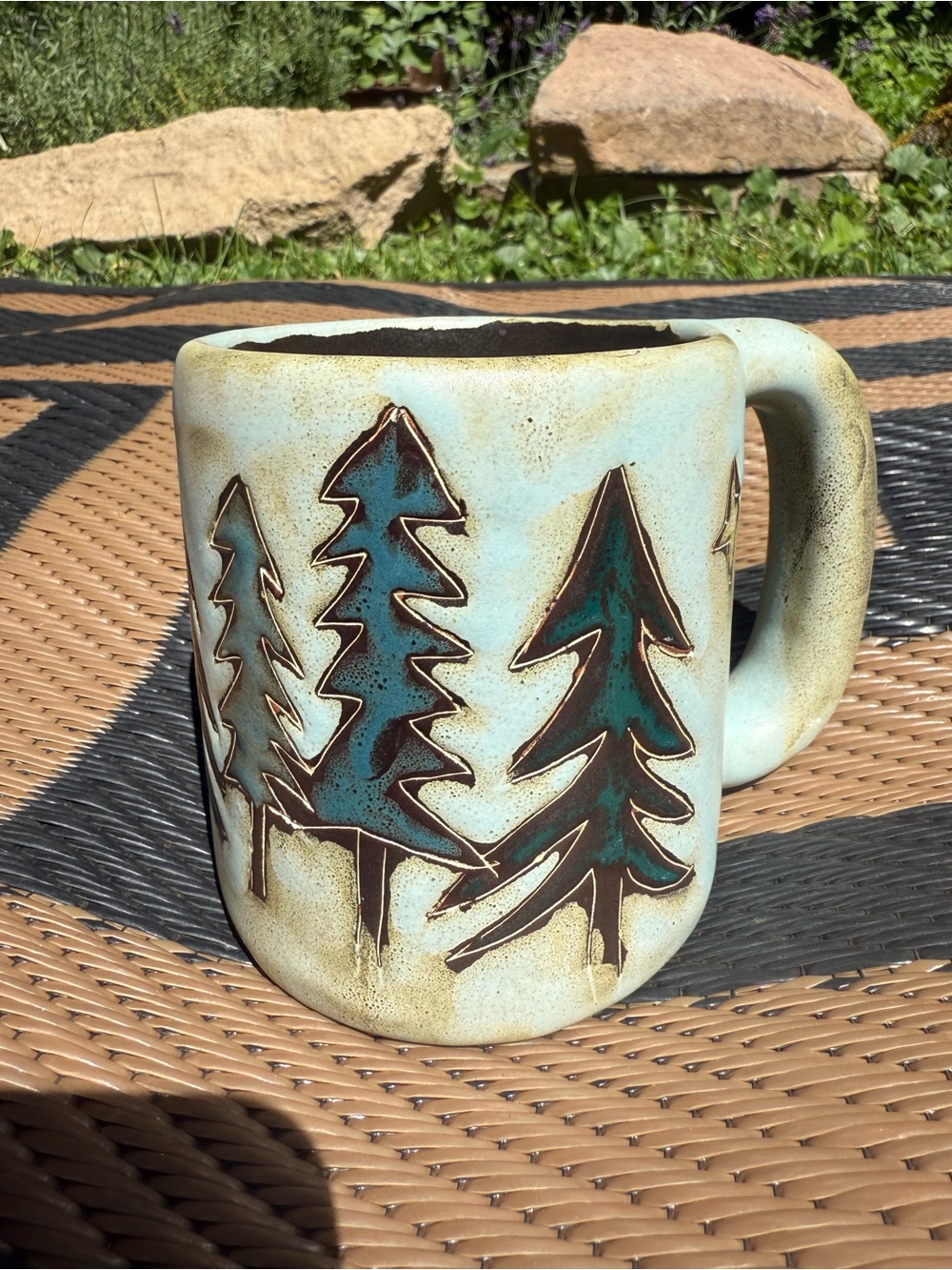 Mara Stoneware Tree Mug